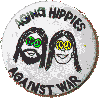 aging Hippies Button